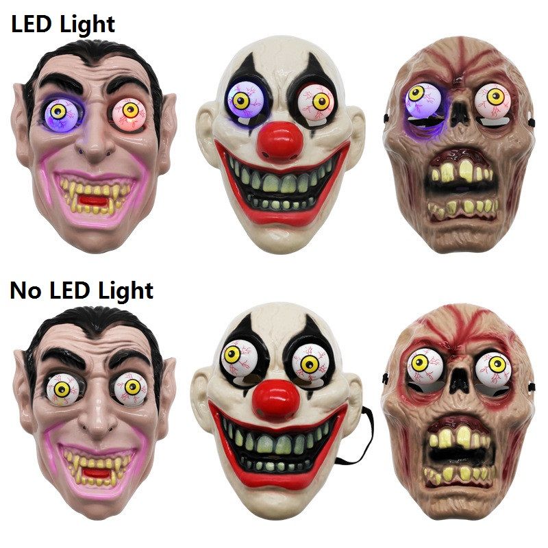 Classificatie enkel en alleen Voor type Halloween horror masker led licht vampier oogmasker horror vampier knipperende licht bursting oogmasker cosplay kostuum maskerade Classificatie enkel en alleen Voor type Halloween horror masker led licht vampier oogmasker horror vampier knipperende licht bursting oogmasker cosplay kostuum maskerade