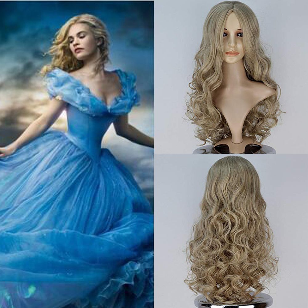 perruque blonde cosplay