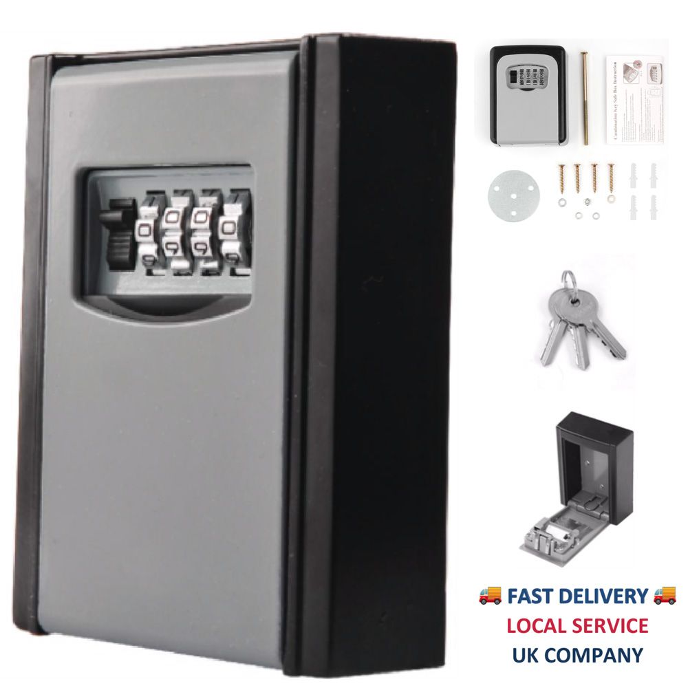 2020 Keybox Lock Key Safe Box Outdoor Wall Mount Combination