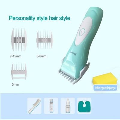 Baby Hair Clipper Rechargeable Waterproof Baby Hair Trimmer For