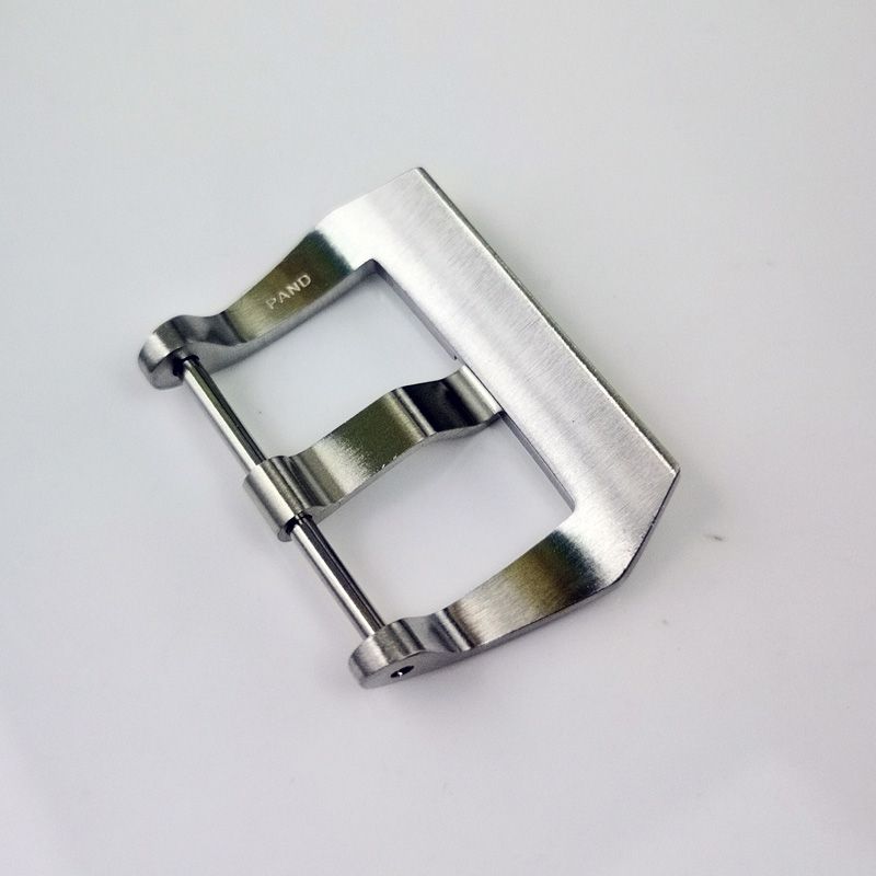 22 millimetri Silvery spazzolato PAM PAND Buckle