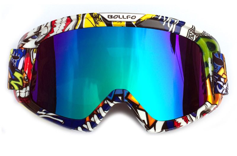 Motorcycle ATV Goggle Ski Snowboard Anti UV Dustproof Windproof Glasses Eyewear
