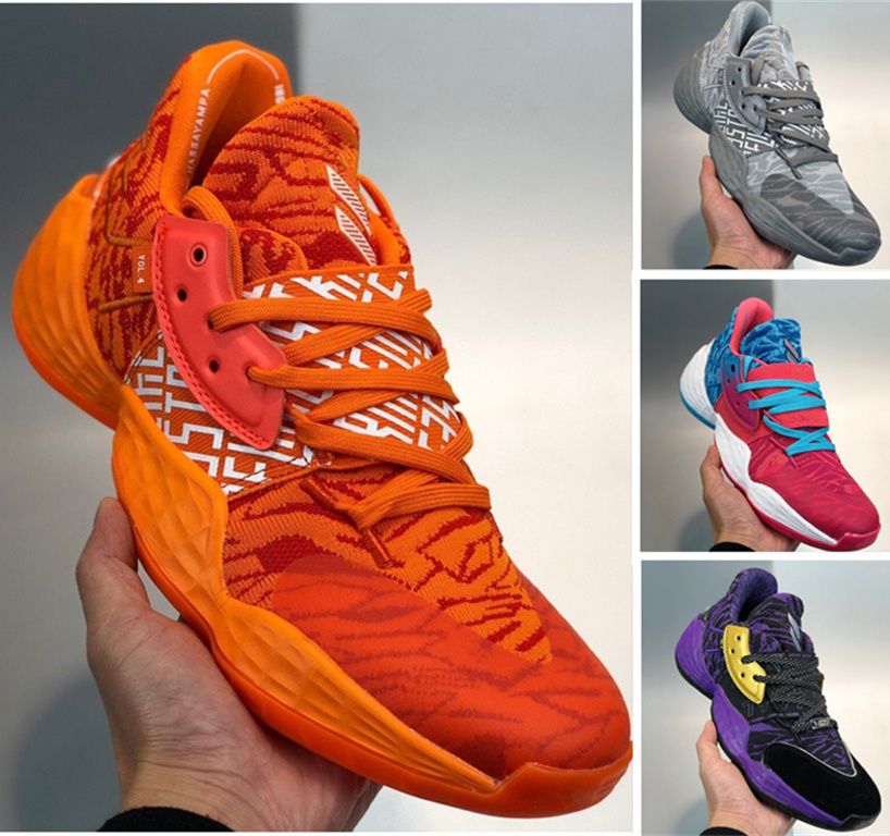 bright orange basketball shoes