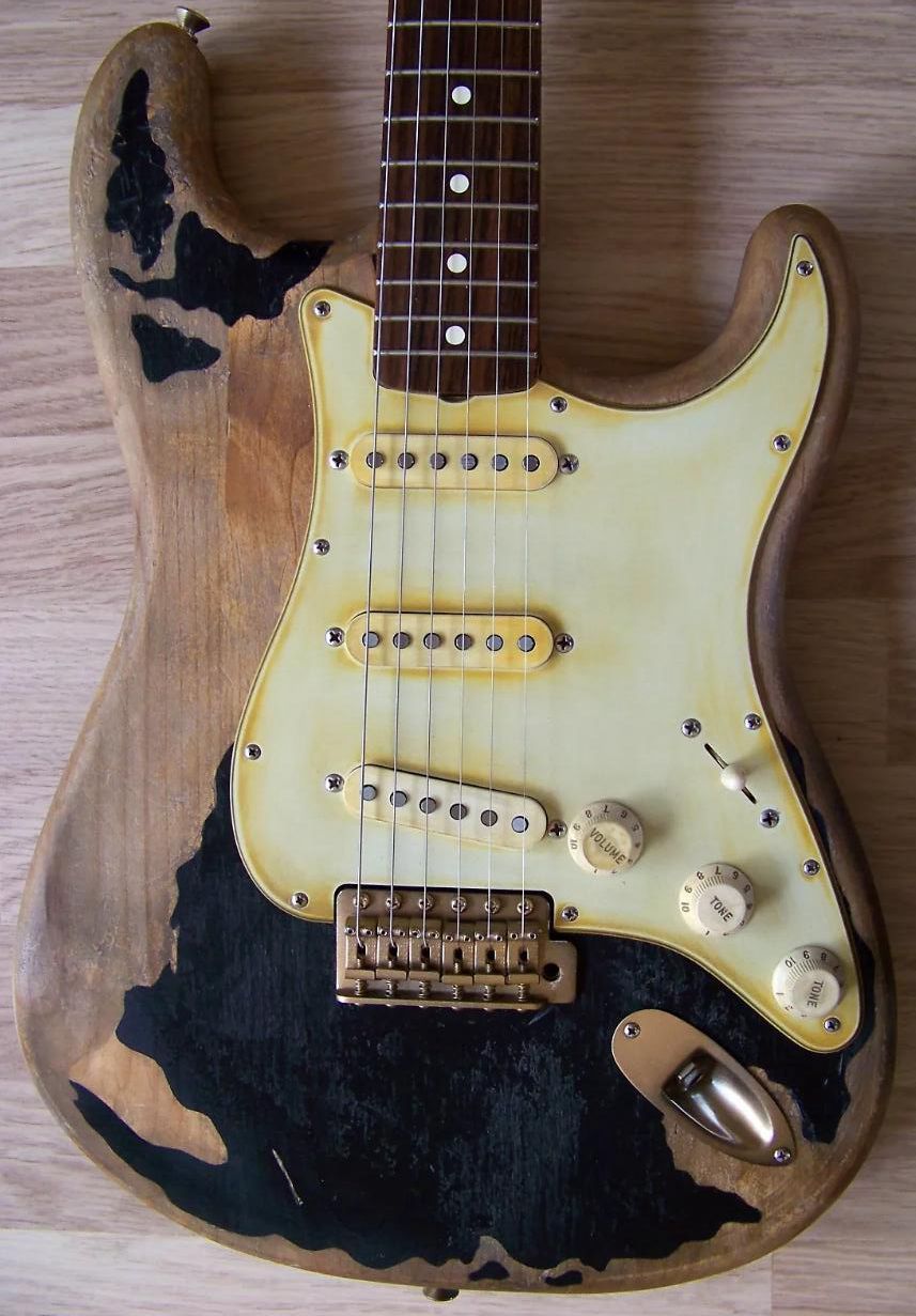 John mayer black1 guitar Clearance