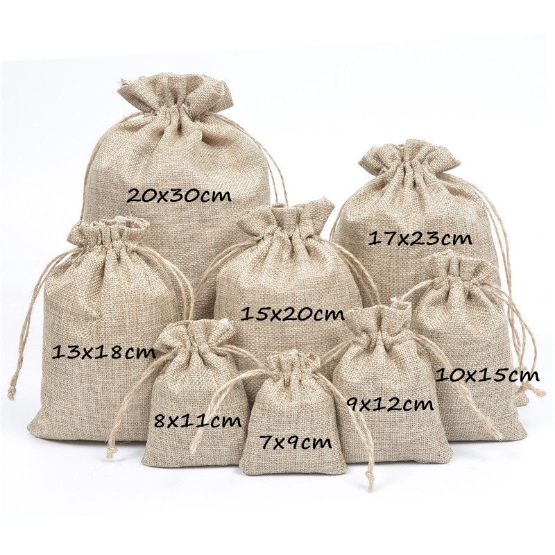 hessian produce bolsas