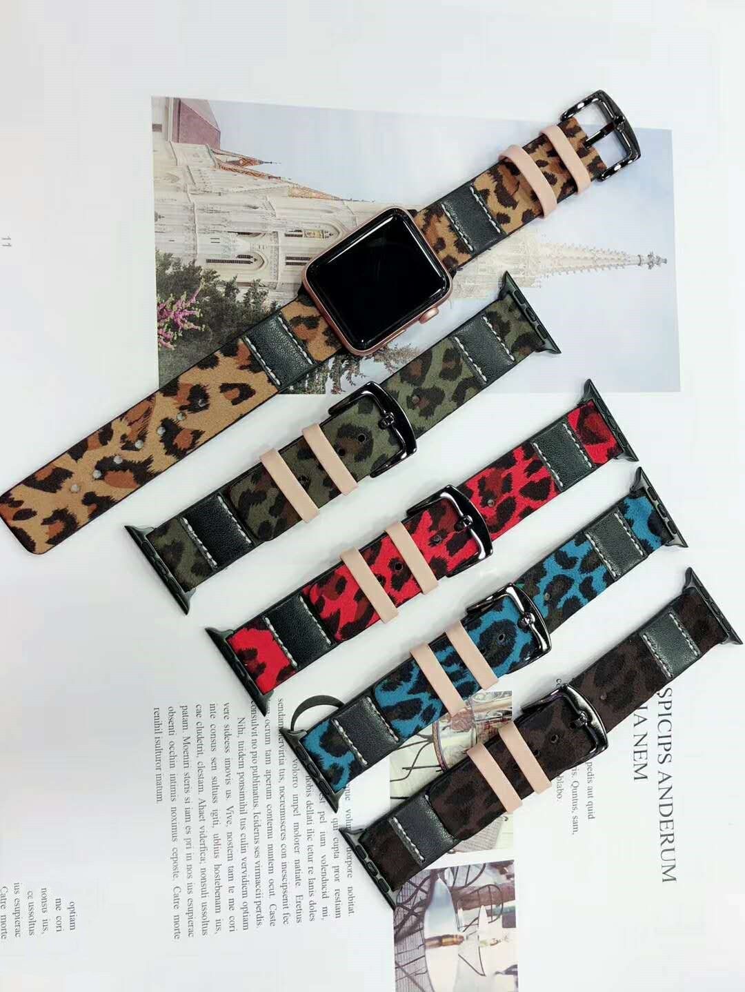 leopard apple watch band 44mm