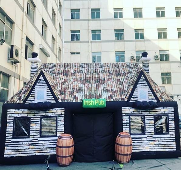 inflatable irish pub amazon