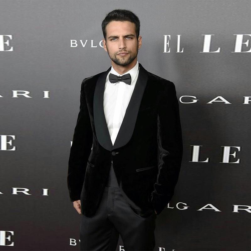 black velvet dress jacket