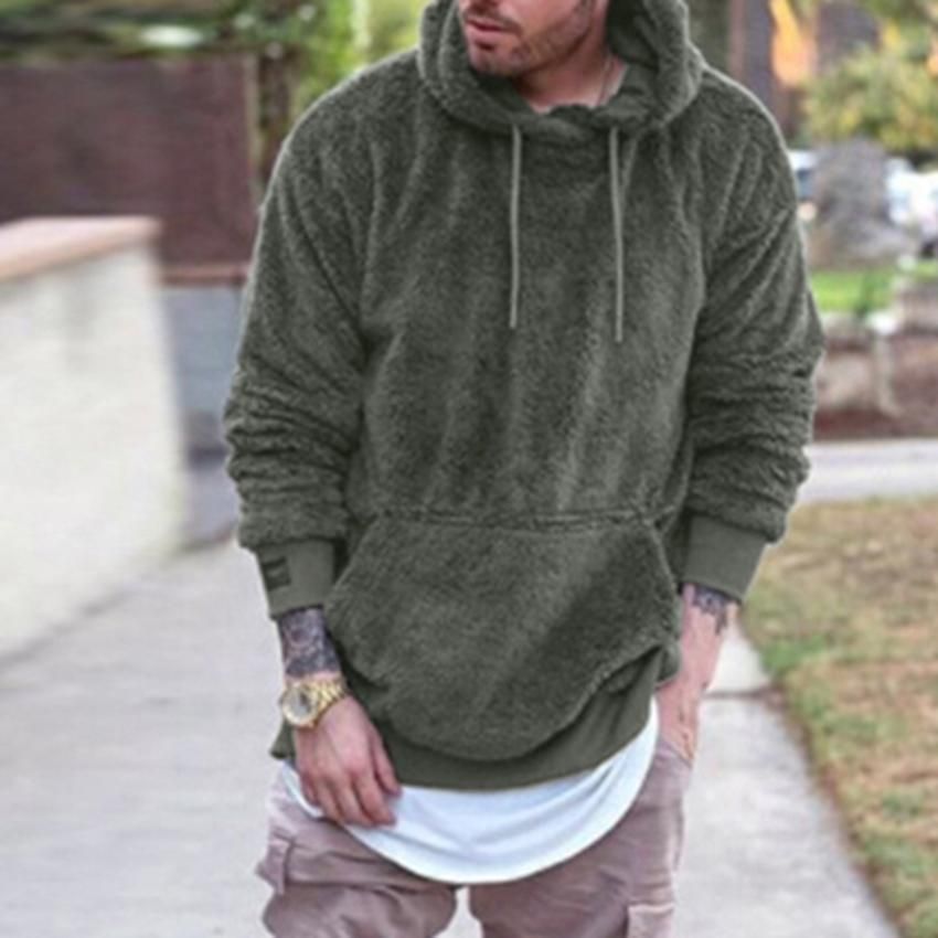 Compra Nueva Sudadera De Piel Sintética Cálida De Invierno Para Hombre  Hombres Sólidos Hombre Hip Hop Tops Con Capucha Tops Pullover Hombres  Casual Ropa Deportiva Tops Masculinos Barato | Entrega Rápida Y