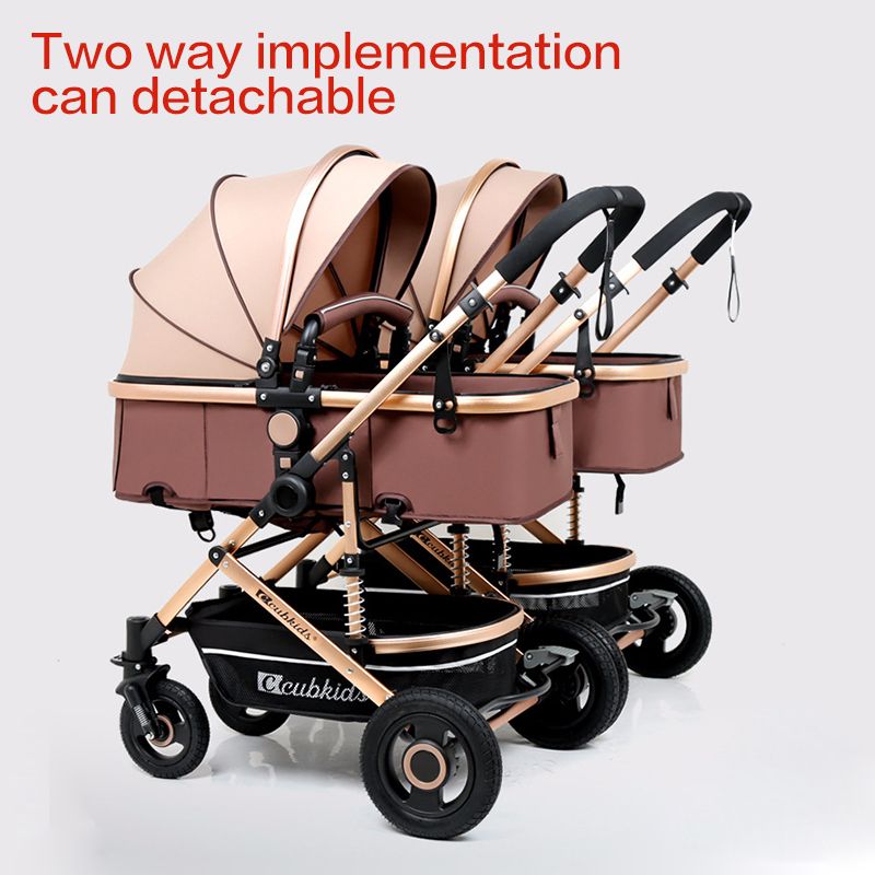 detachable double stroller