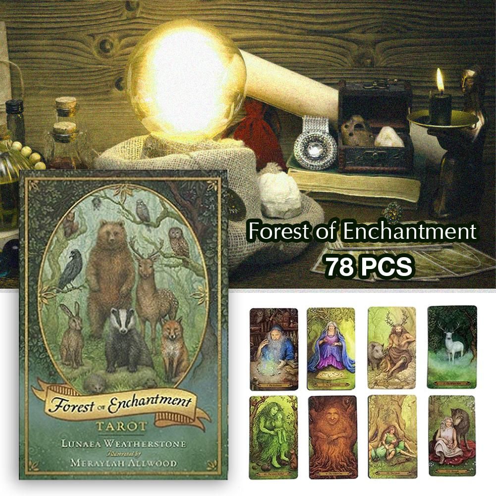 English Tarot Cards Forest Of Enchantment Oracle Cards Table Board Game  Playing Card With PDF Guidebook From Huang527186392, $8.95 | DHgate.Com