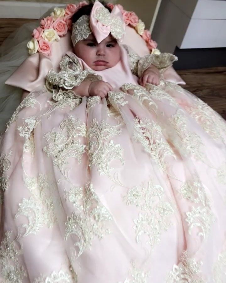 Compre 2019 Vestidos De Bautizo De Color Rosa Para Niñas De Encaje Apliques  De Perlas Vestidos De Bautismo Con Bonete Vestidos De Primera Comunión A  94,42 € Del Faiokaver | Es.Dhgate.Com