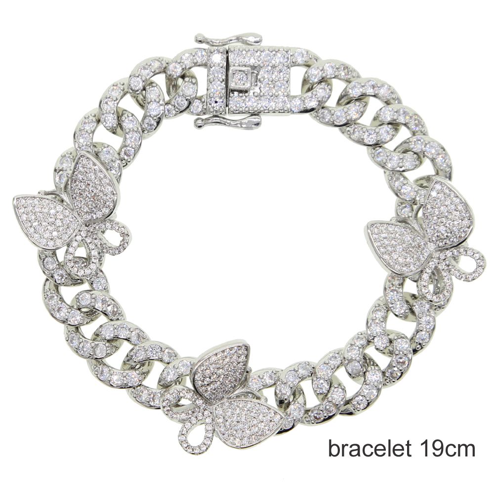 silver bracelet 19cm