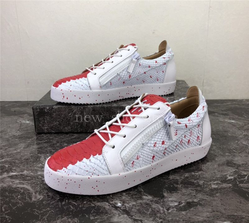 white shoes red bottom