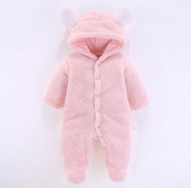 # 1 الدب الأذن الرضع ملابس الطفل