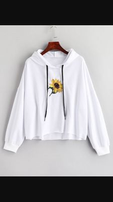 moletom feminino girassol