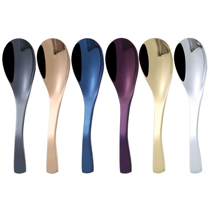 2021 Wholesale 304 Stainless Steel Spoons Thick And Deep Adults