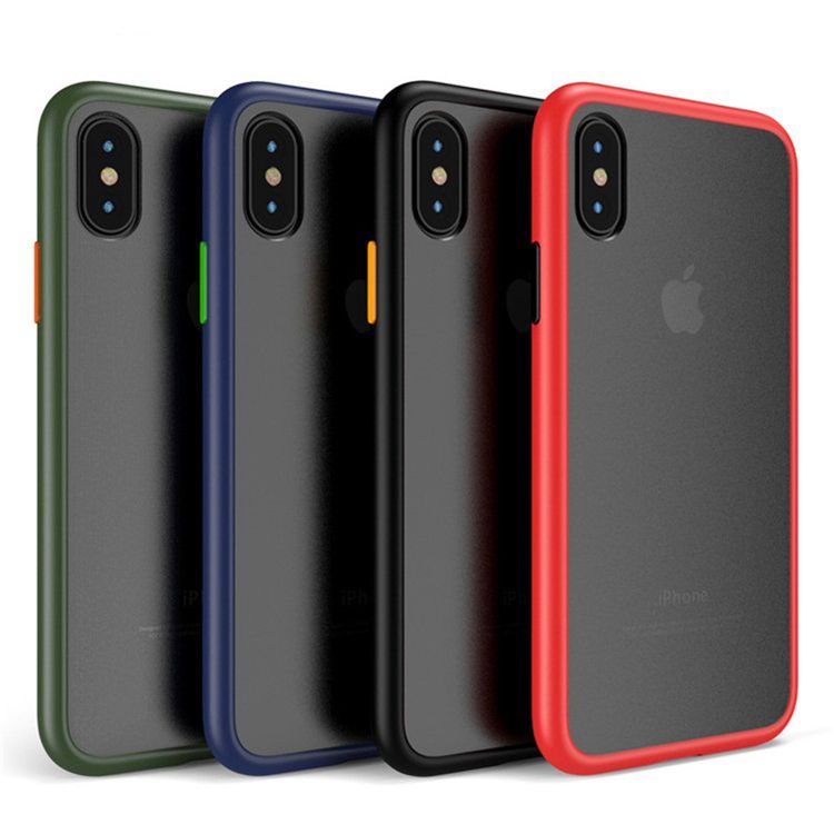 New For Iphone 11 Pro Xr X Xs Max 8 7 6 Plus Hit Color Shockproof Armor Phone Case Cover Matte Hard Protective For Samsung S9 S10 S20 Plus Custom Leather Cell
