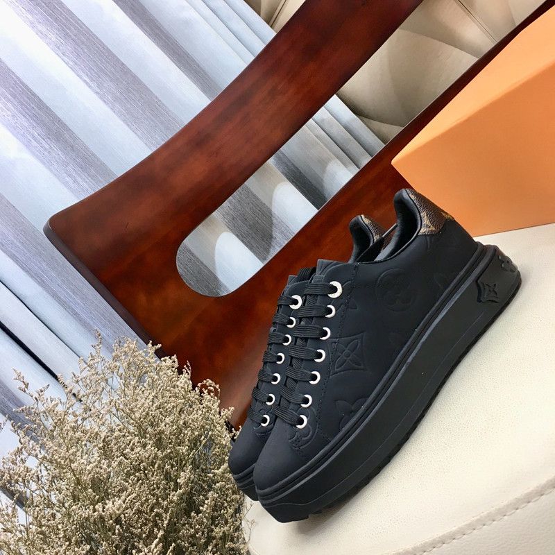 Acheter Louis Vuitton LV Shoes 20 Designer De Luxe Femmes Sneaker Chaussures Casual Top Qualité ...