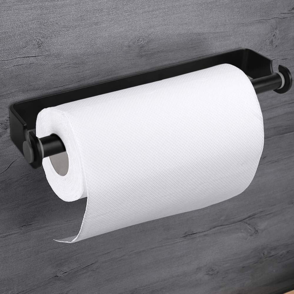 Amazon Com M Kvfa Adhesive Paper Towel Holder Under Cabinet Wall