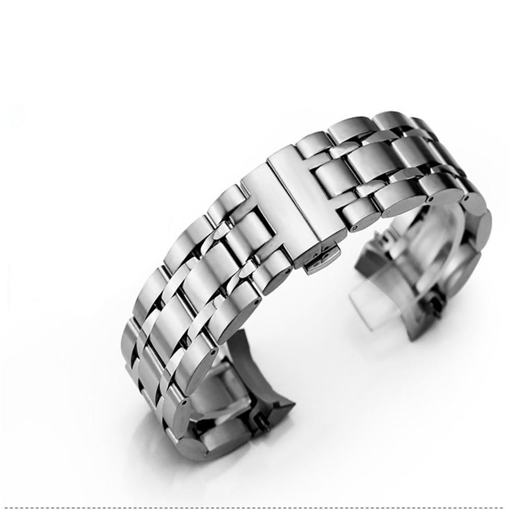 18mm steel watch strap