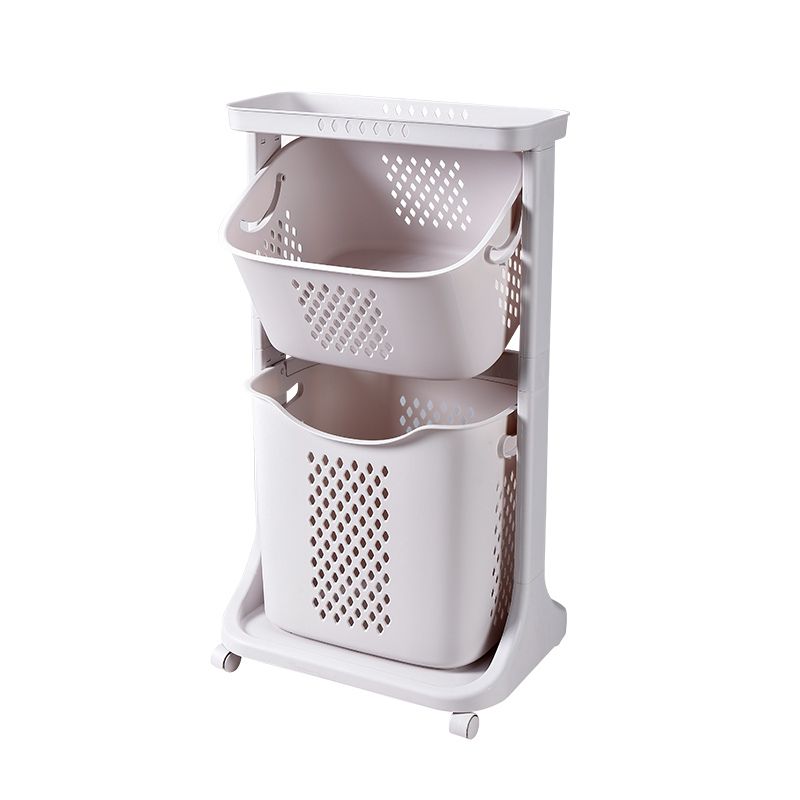 2020 Dirty Hamper Plastic Bathroom Toilet Dirty Clothes Storage Basket
