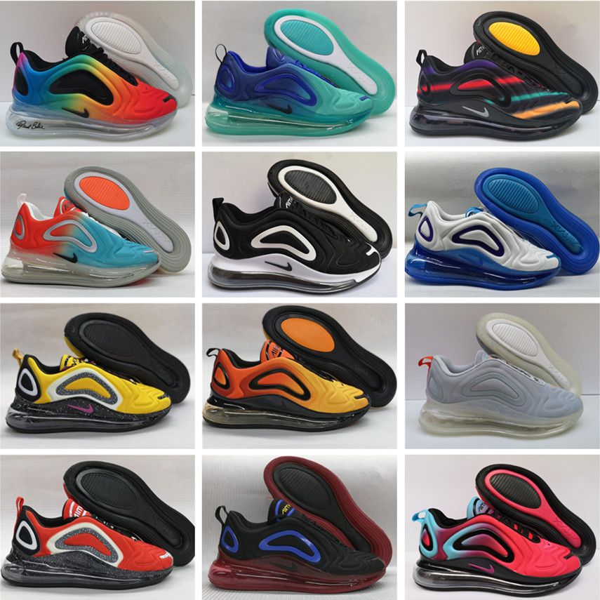 2020 Hot Sale\u0026#13;Air\u0026#13;Max\u0026#13;720 72c Casual Shoes Rainbow