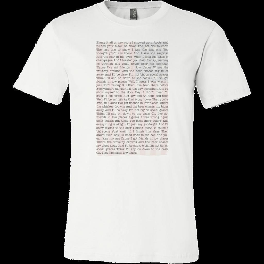 garth brooks lyric shirts