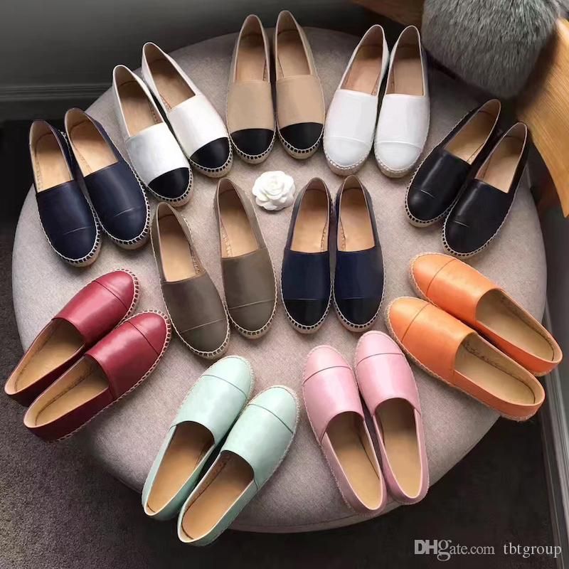 two tone flat shoes