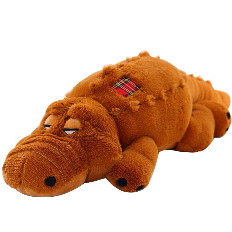 giant plush crocodile