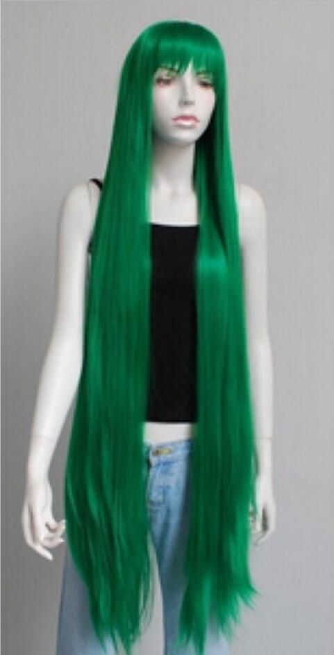 womens green wig