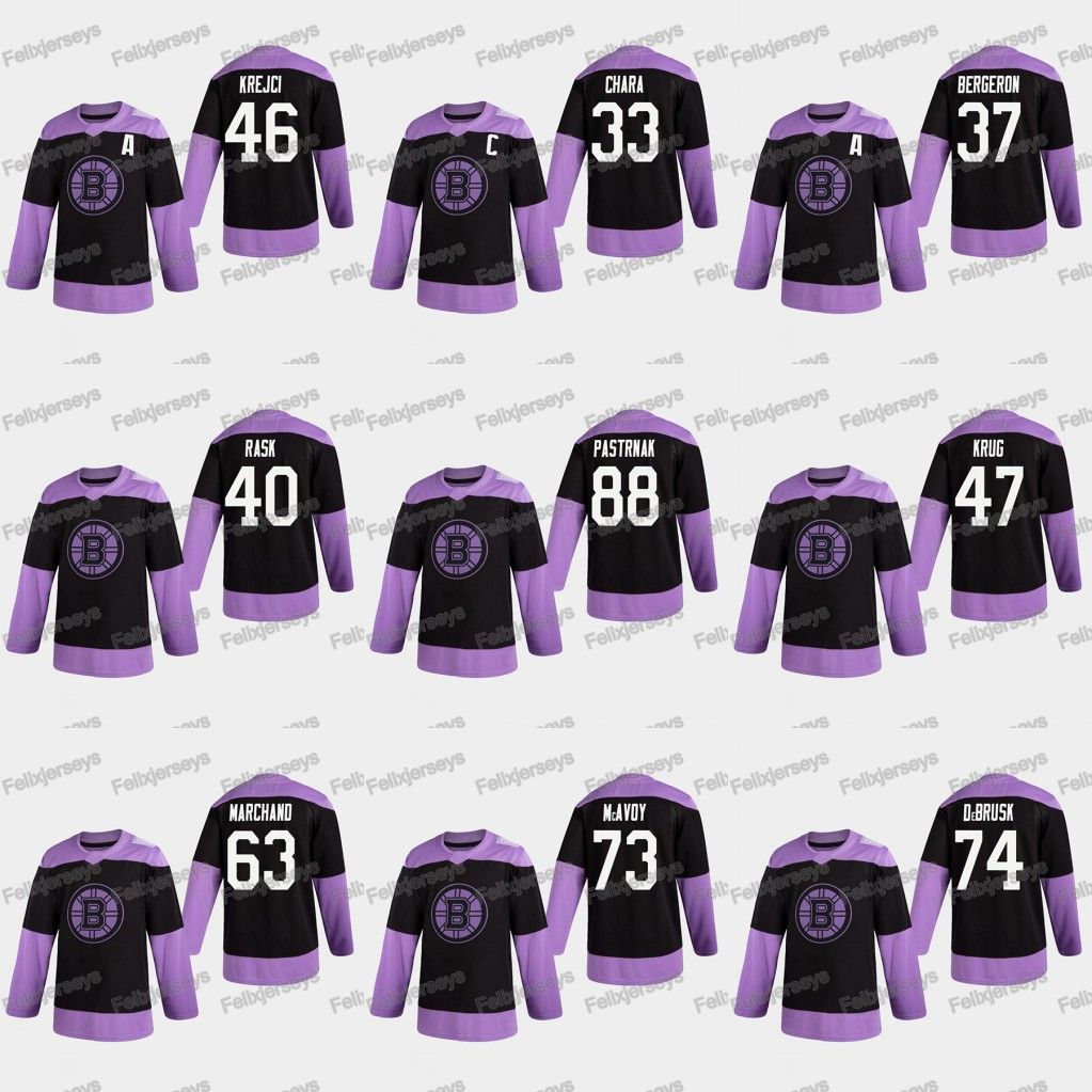 bruins cancer jersey