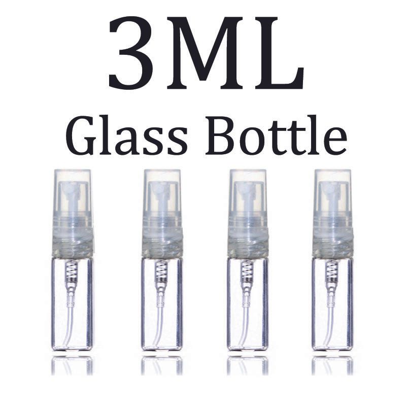 3ML الزجاج زجاجة كاب T