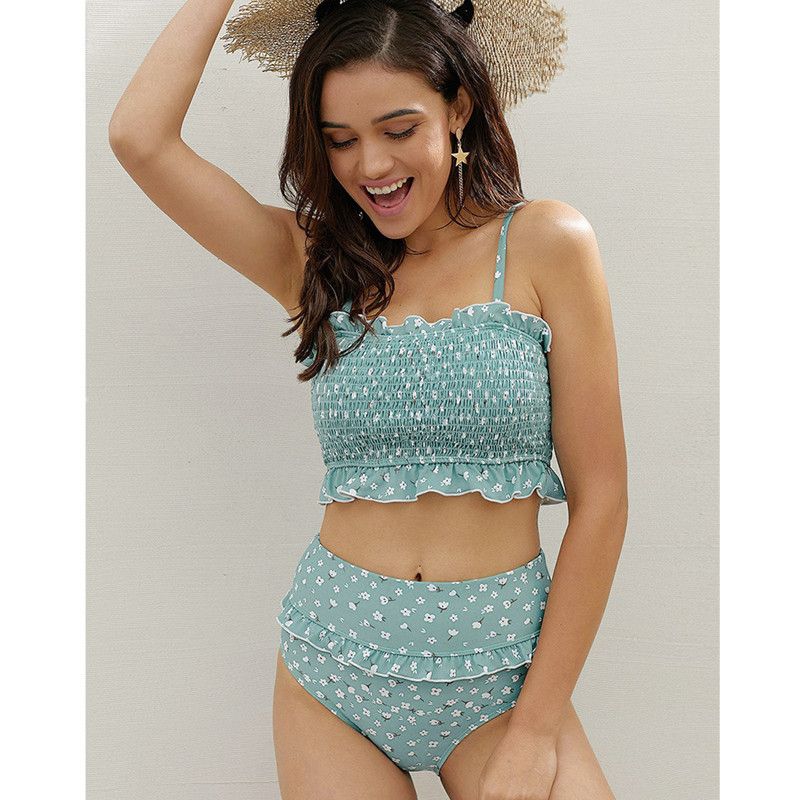 women's lemon bathing suit