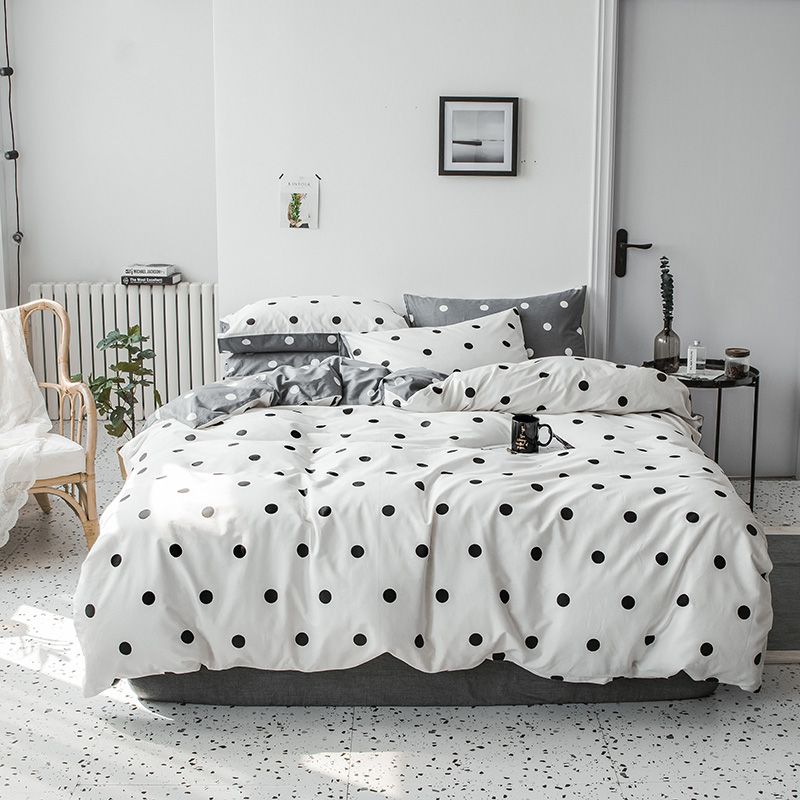 2020 100 Cotton Duvet Cover Bedding Set Polka Dot Print Bedspreads For Teen Girls Boys Geometric Sheets No Quilt Filling White Black From Summerbeddings 65 23 Dhgate Com - White And Black Polka Dot Bedding 2020 100 Cotton Duvet Cover Bedding Set Polka Dot Print Bedspreads For Teen Girls Boys Geometric Sheets No Quilt Filling White Black From Summerbeddings 65 23 Dhgate Com - White And Black Polka Dot Bedding
