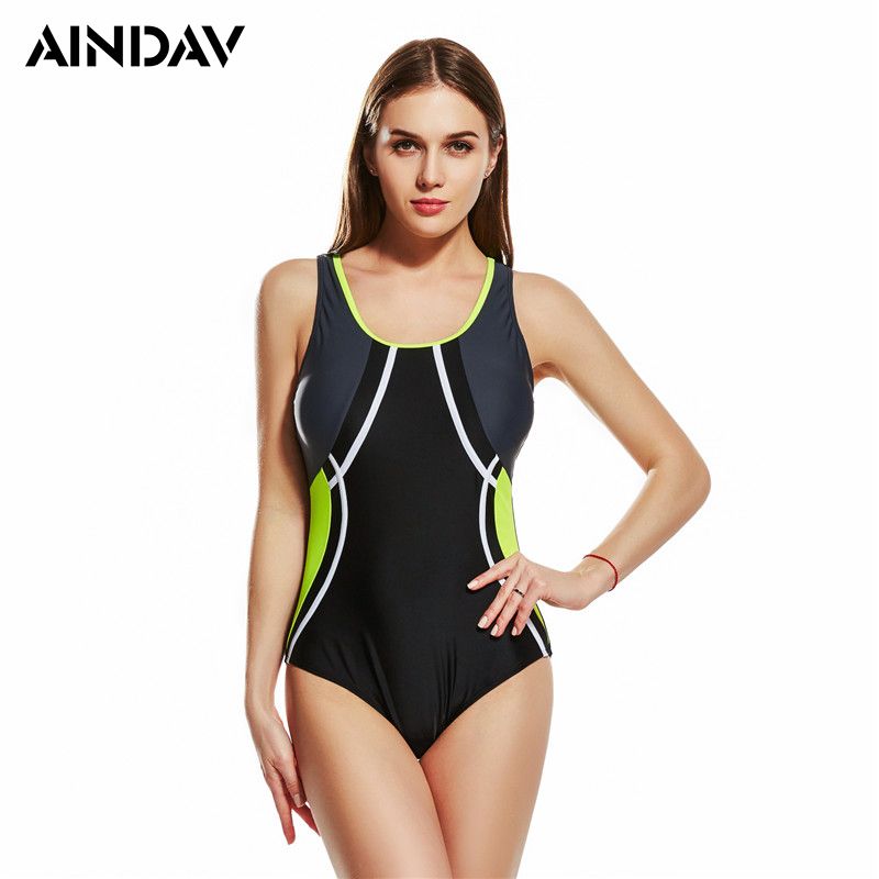 Compre Nuevo 2019 Deportes Traje De Baño Acolchado De Una Sola Pieza Traje  De Baño De Una Pieza Traje De Baño Para Mujeres Ropa Deportiva De Alta  Calidad Para La Clase De