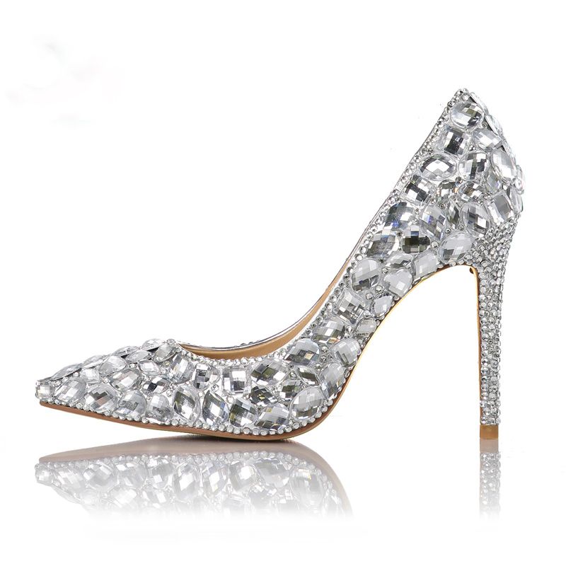 scarpe da sposa alte