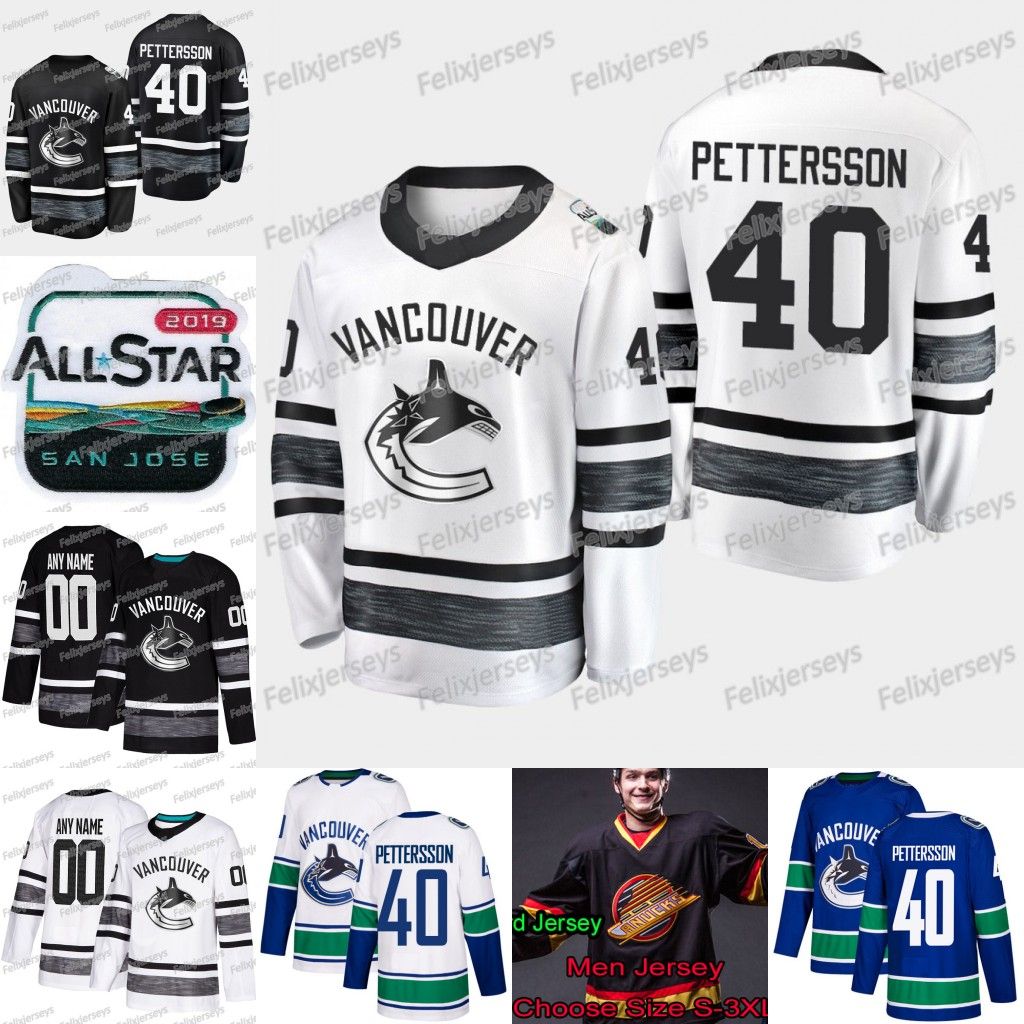 elias pettersson all star jersey