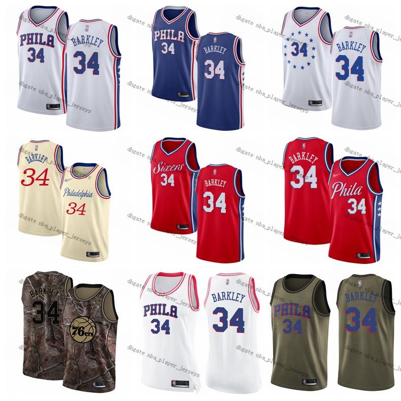 charles barkley 76ers shirt