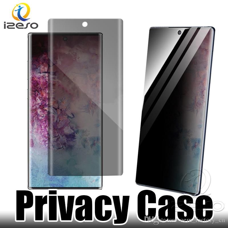 For Samsung Galaxy Note 10 S10 Plus Privacy Tempered Glass 9h Hardness 2 5d Edge Screen Protector Anti Spy Film Screen Guard Cover Izeso From Freegate 2 06 Dhgate Com