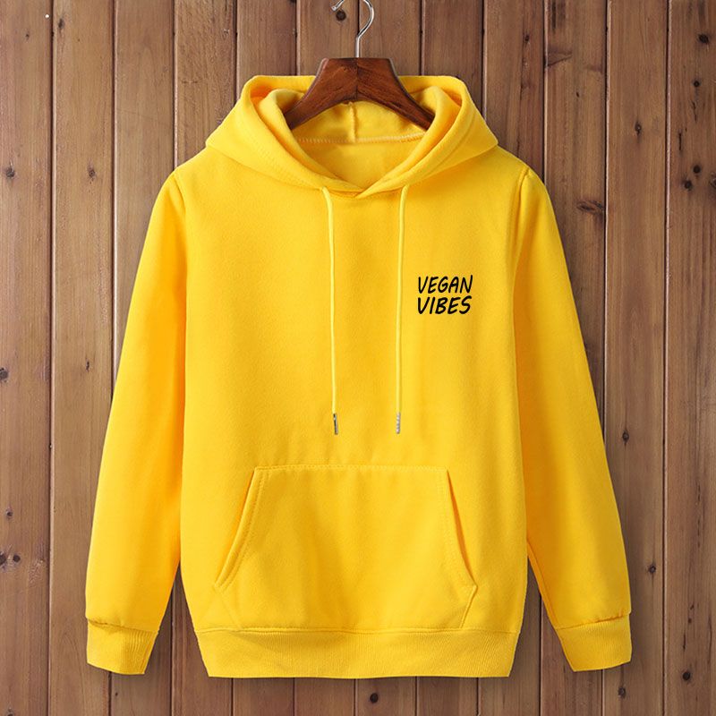 moletom com capuz vegan