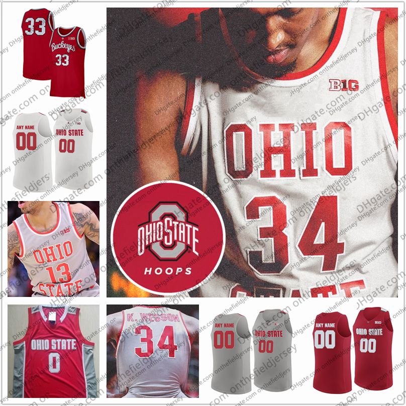 ohio state throwback basketball jersey