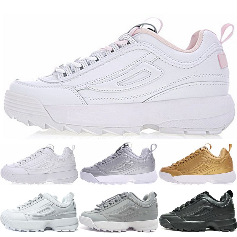 fila disruptor mujer rosa
