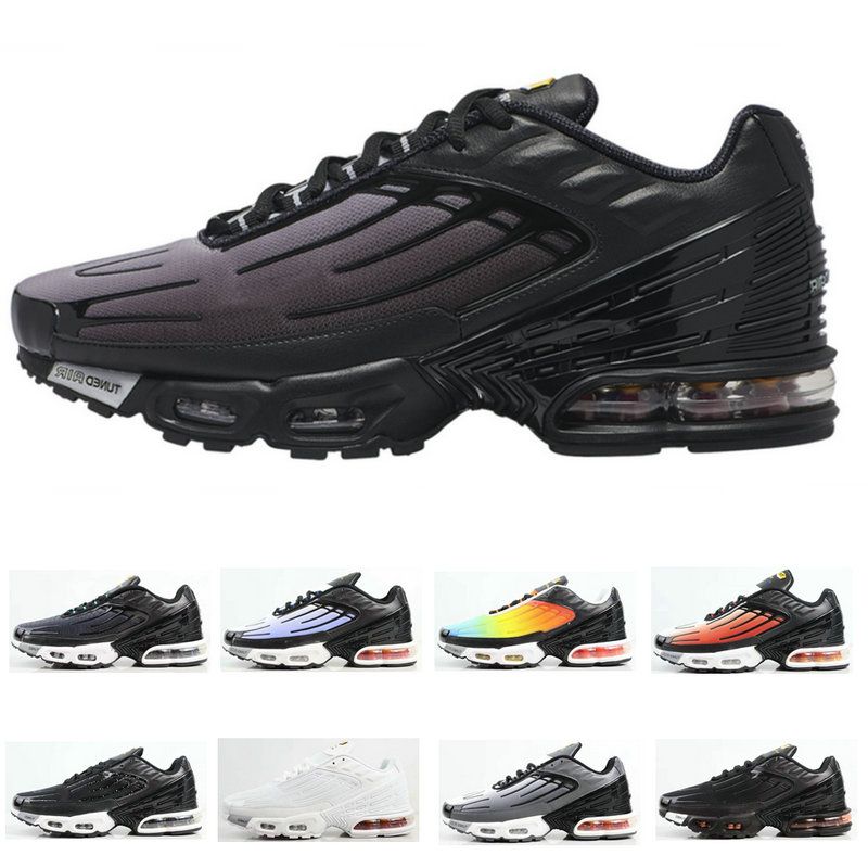 black tns size 3
