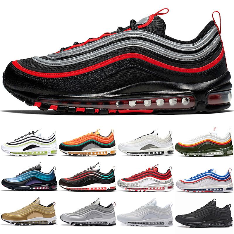 air max 97 negro con blanco