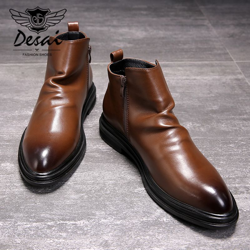 winter ankle boots for men