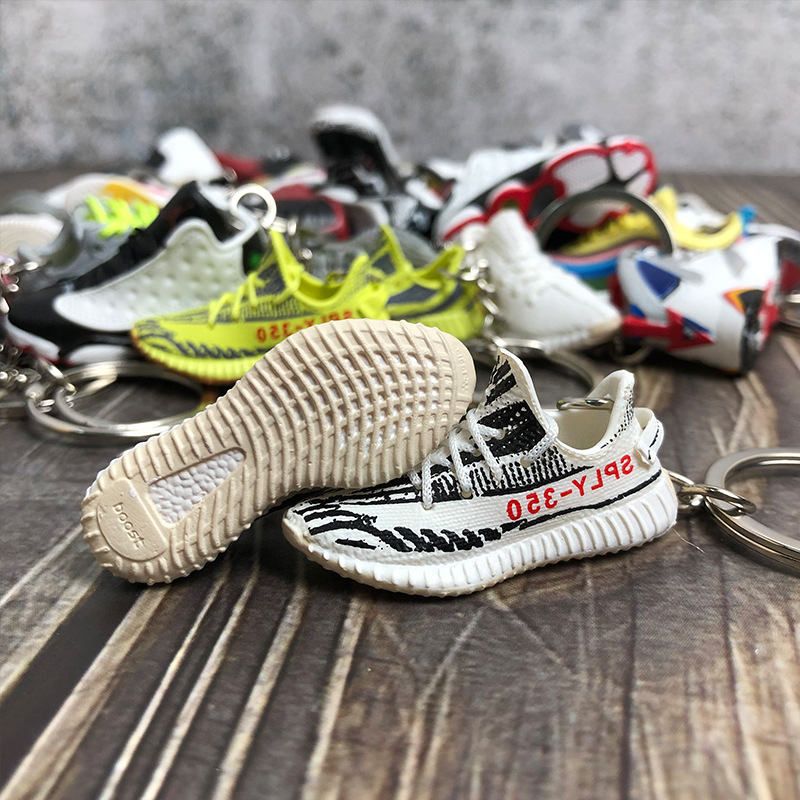 mini croc shoe keychain