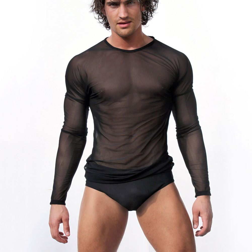 camiseta malla hombre