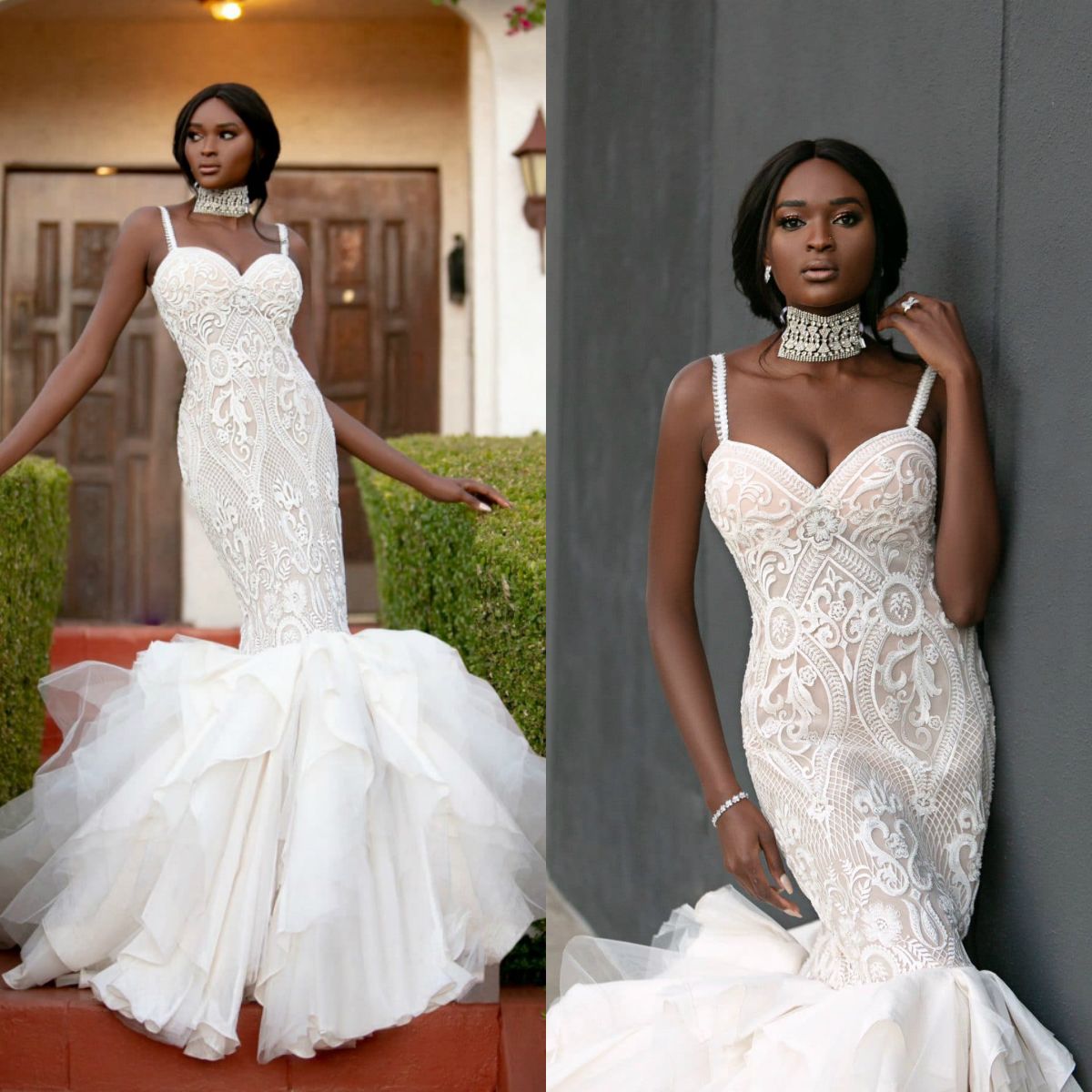 Sexy Plus Size Mermaid Wedding Dresses 2019 Naama &amp; Anat