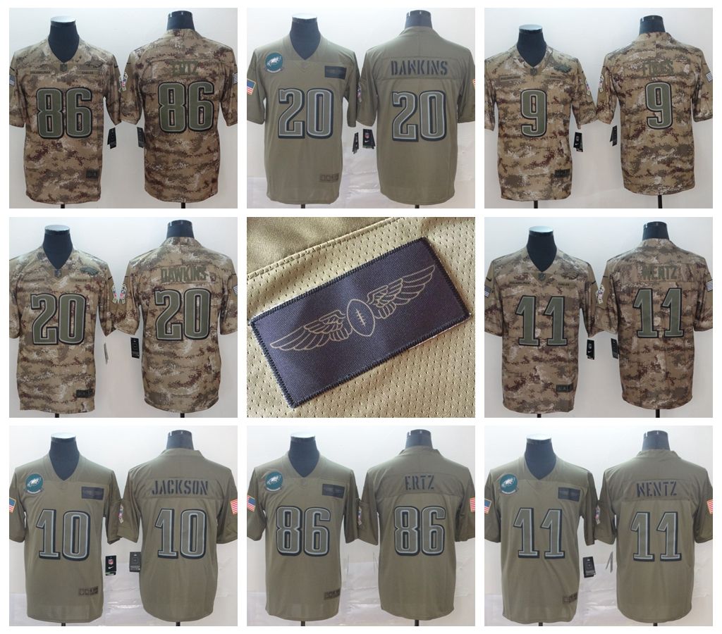 philadelphia eagles military jersey